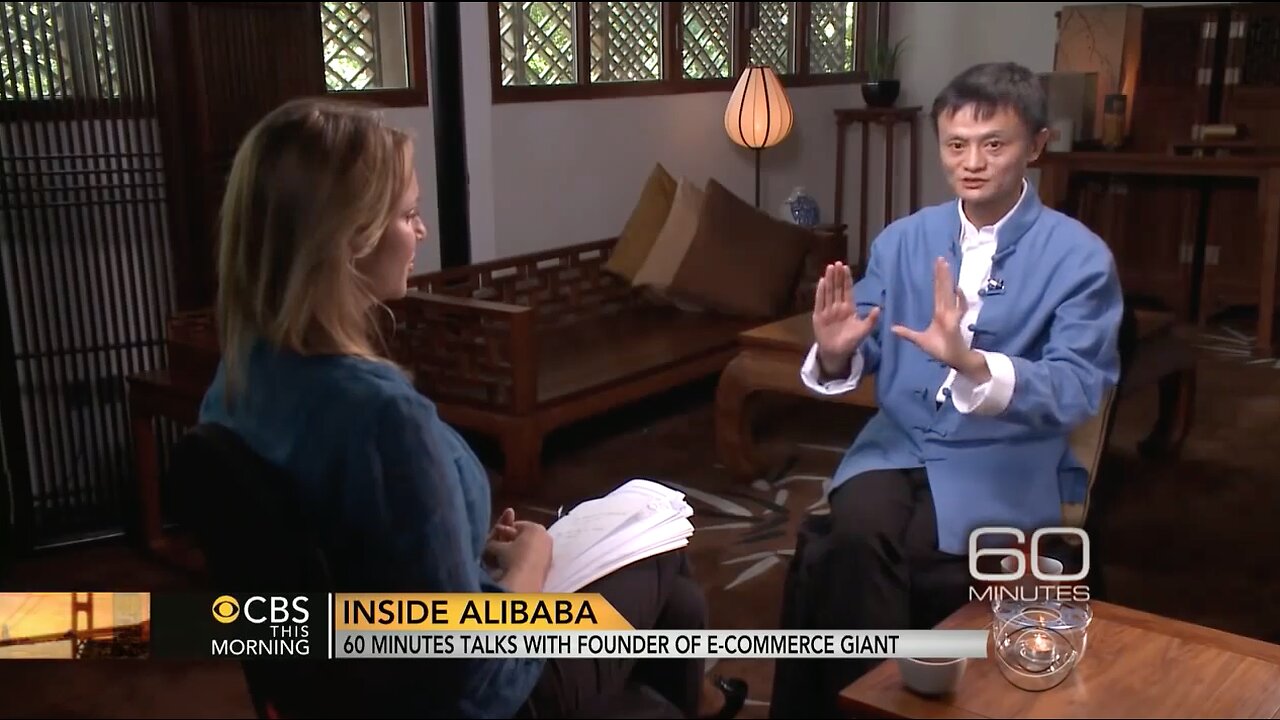 Lara Logan | 60 Minutes | Talks with Founder of Alibaba, Largest E-Commerce Company