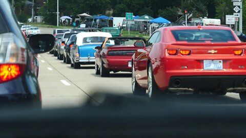 Cruising the Woodward Dream Cruise 2019