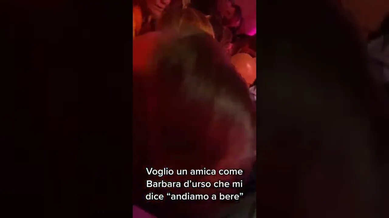 Barbara D’urso mi invita a bere!