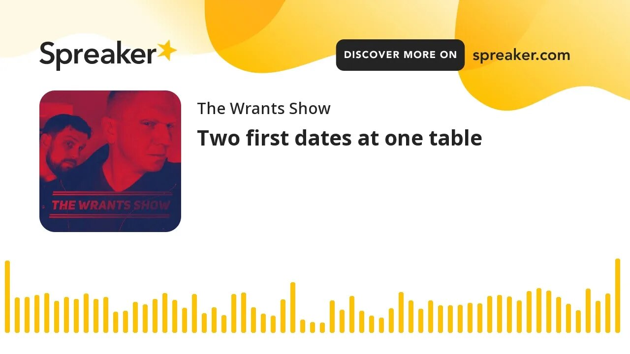 Two first dates at one table