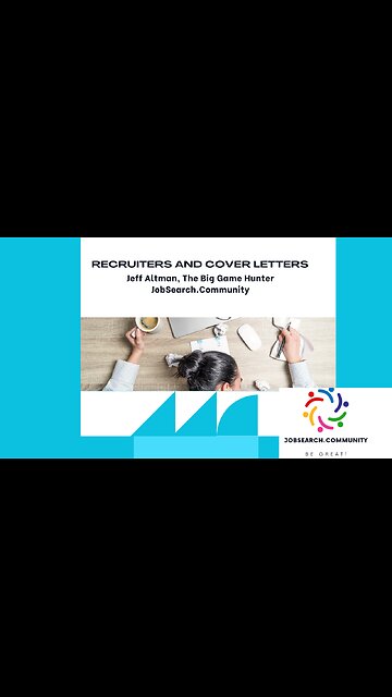 Recruiters and Cover Letters