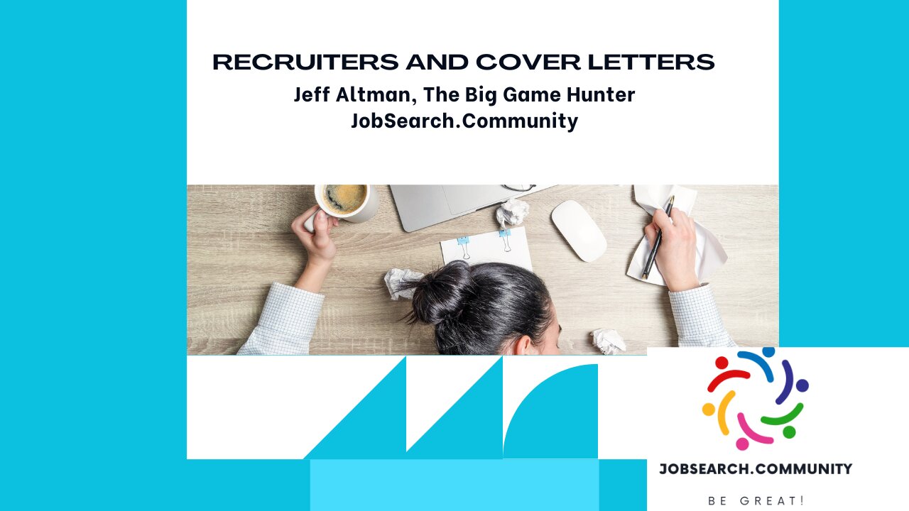 Recruiters and Cover Letters