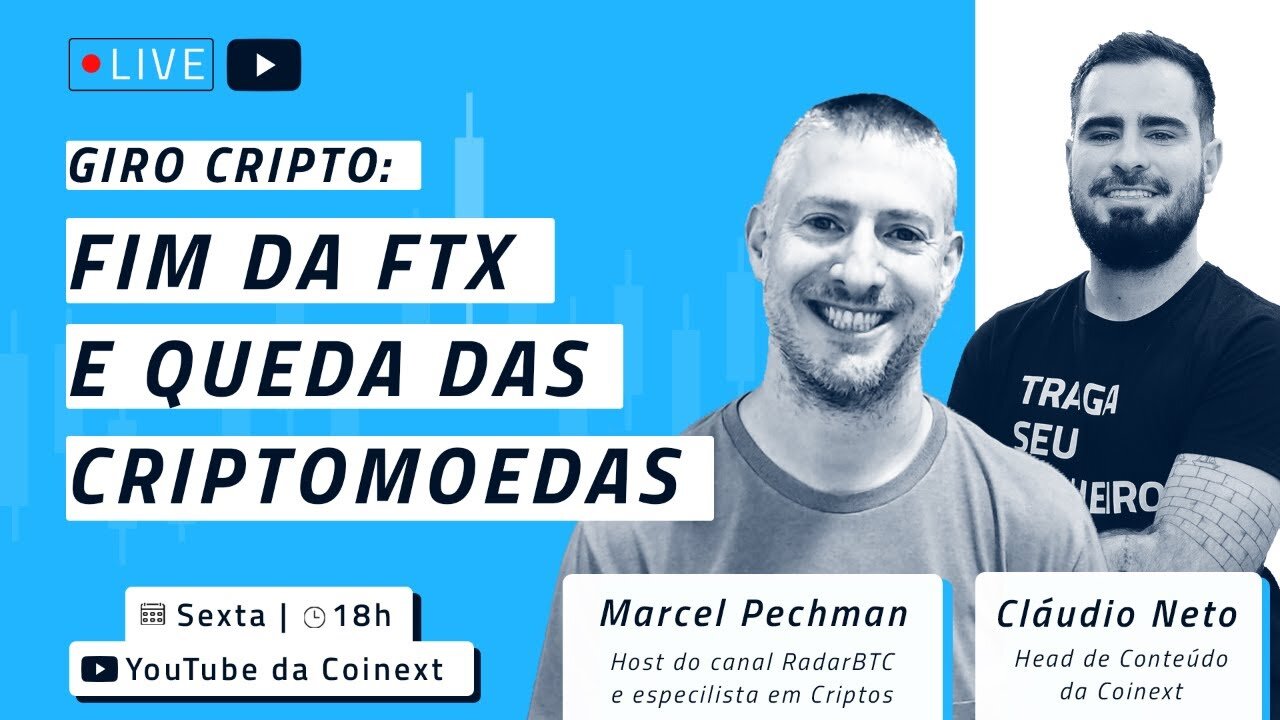 FTX vai à falência, BTC cai e shitcoins derretem - entenda tudo #GiroCripto com Marcel Pechman