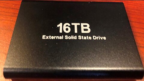 WIOTA External Hard Drive HDD 16TB Portable High-Speed SSD 1000Mb/s, 16 Terabyte DO NOT BUY