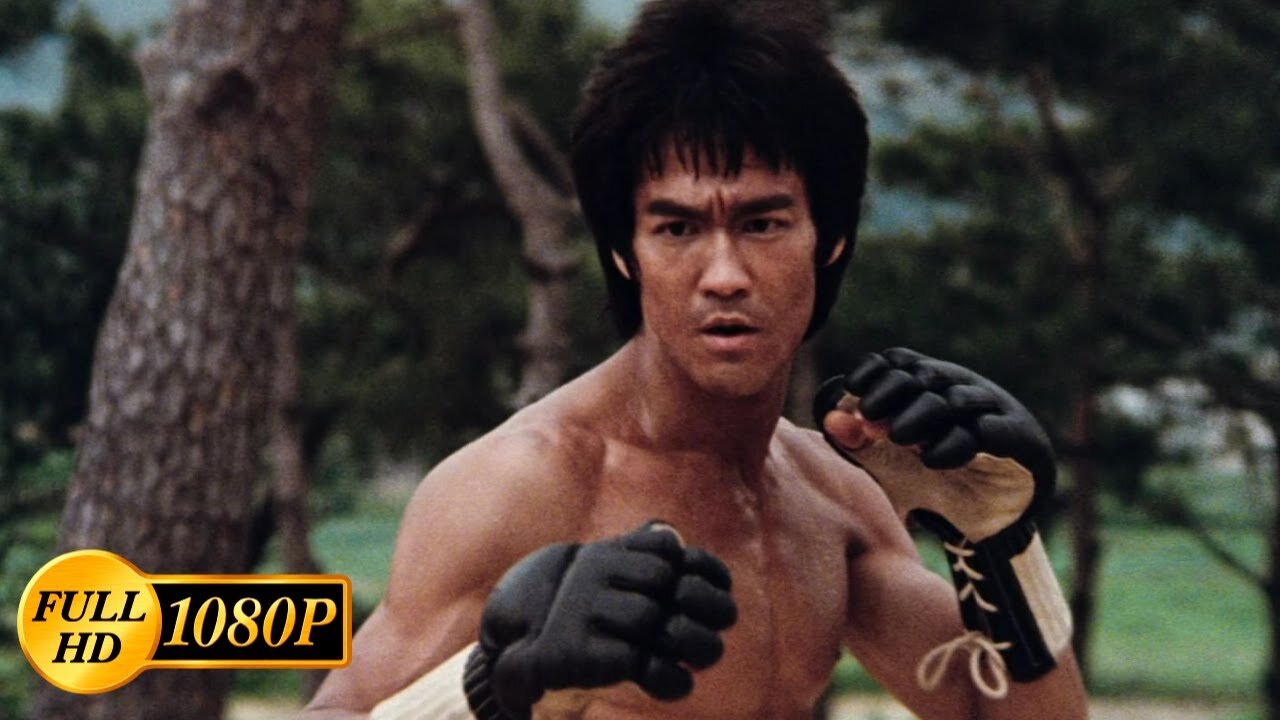 Cross kick Studio Films Bruce Lee vs Sammo Hung Sparring scene