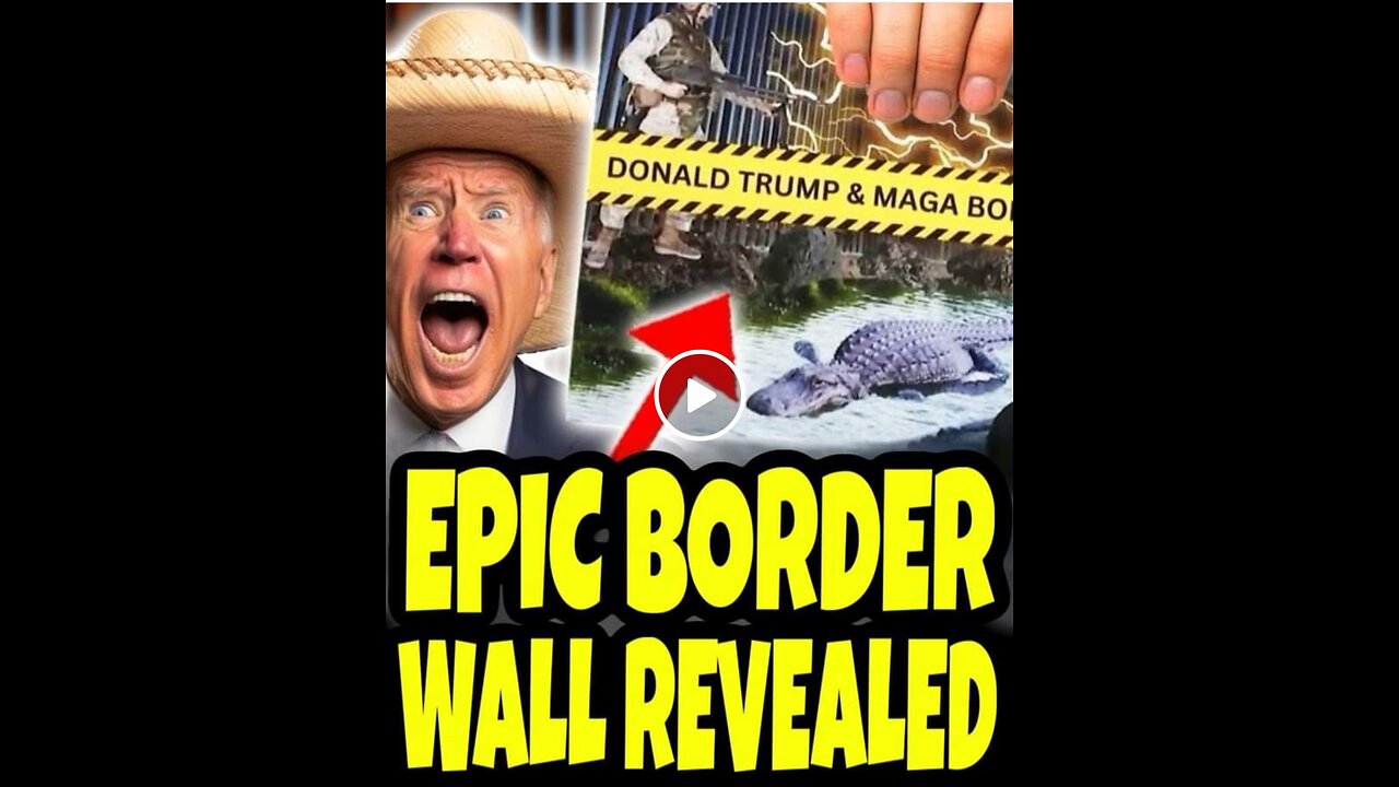 BACKFIRE: Dem Rep. Reveals Trump's New Border Wall, Internet LOVES It: 'Needs More GATORS'