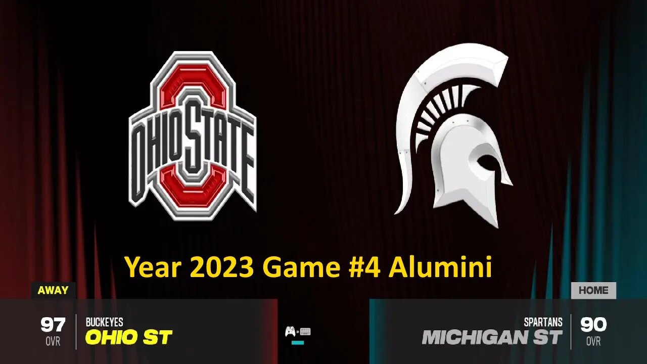 CFB 24 Ohio State Buckeyes Vs Michigan State Spartans Year 2023 | Alumini