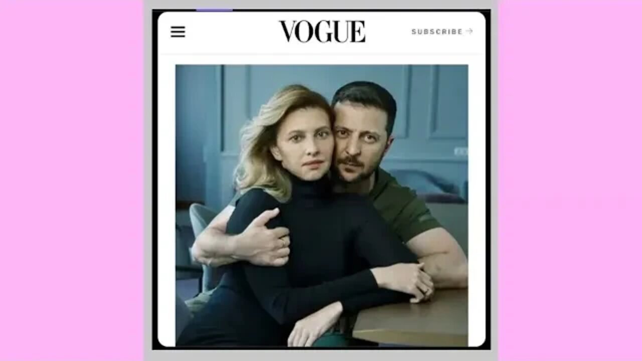 The Zelensky's Vogue Cover: Monkeypox Psyop Edition