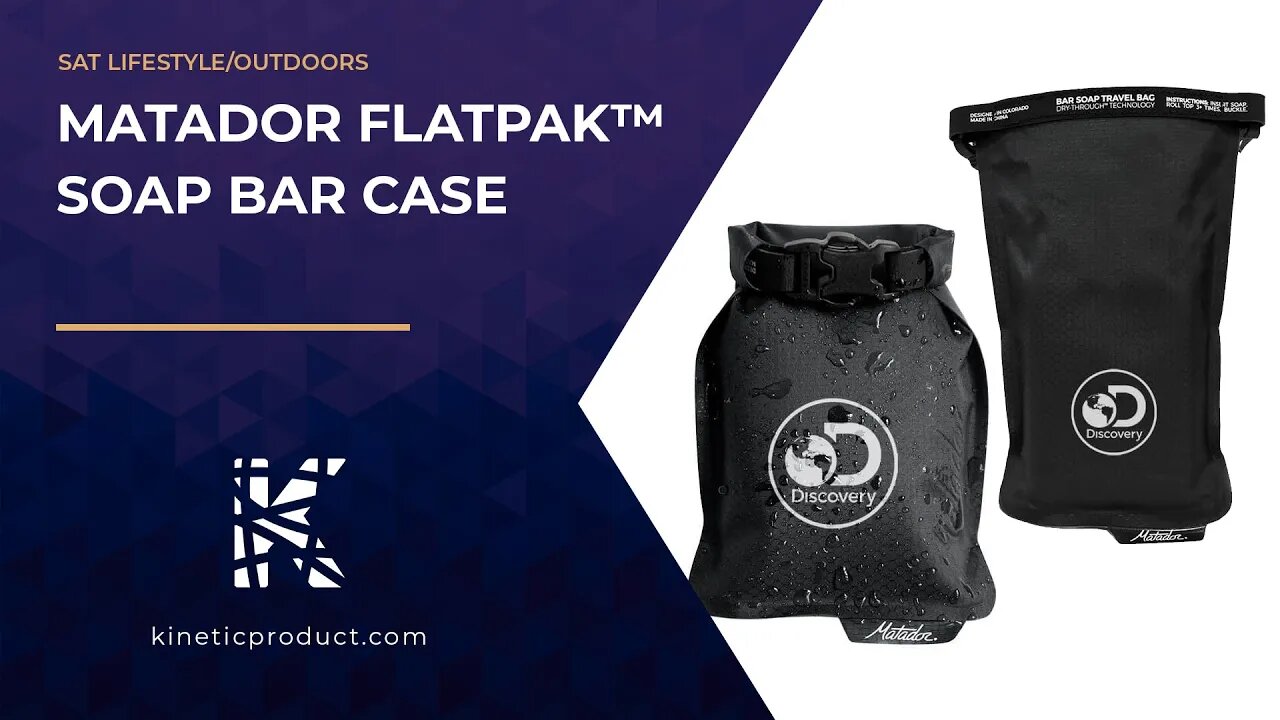 MATADOR FLATPAK™ SOAP BAR CASE