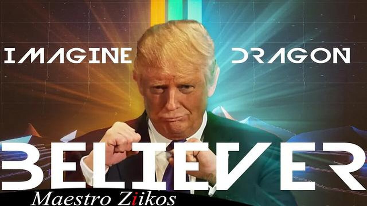 TRUMP SINGS BELIEVER BY IMAGINE DRAGONS