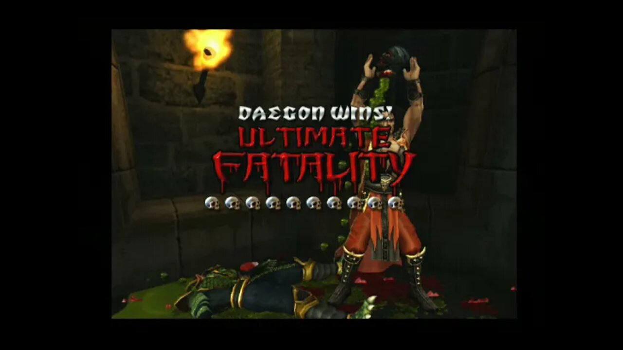 Mortal Kombat Armageddon (PS2) - Daegon - Arcade Mode - Max Difficult - No Continues
