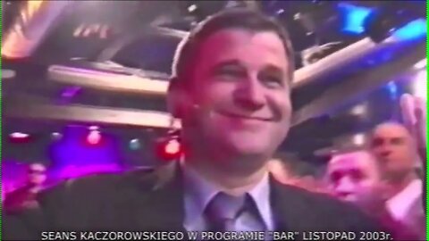 HIPNOZA TELEWIZYJNA, MEDIALNA, CZŁOWIEK W TRANSIE HIPNOZY W STUDIO PROGRAM BAR TV