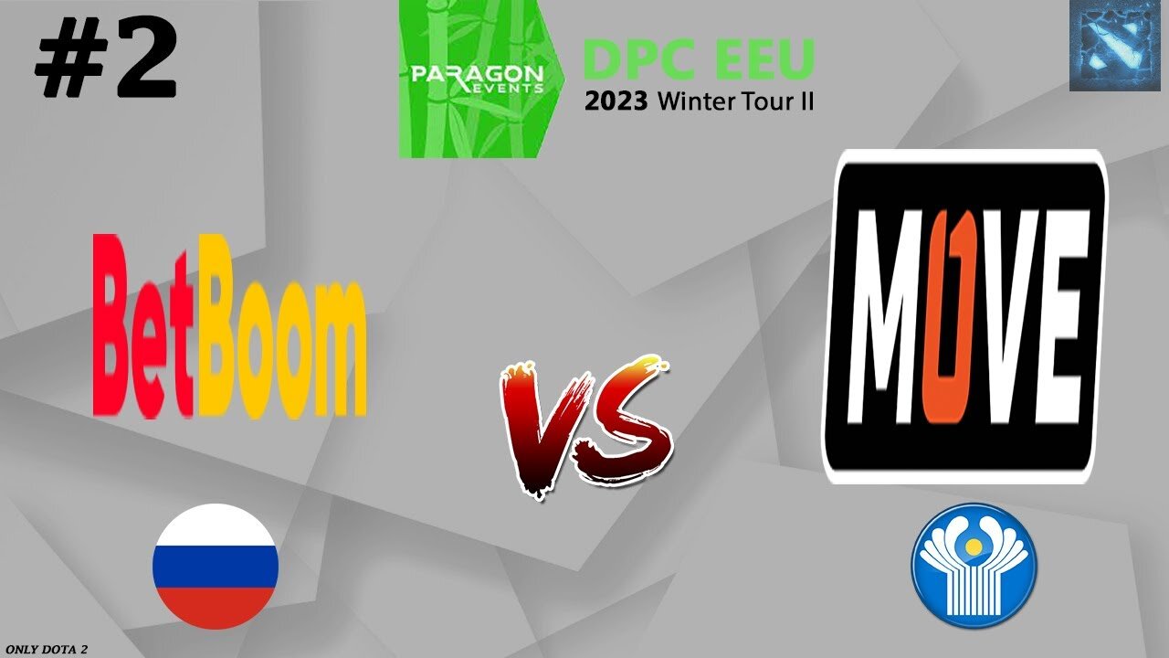 BetBoom vs One Move #2 (BO3) DPC CIS Tour 2