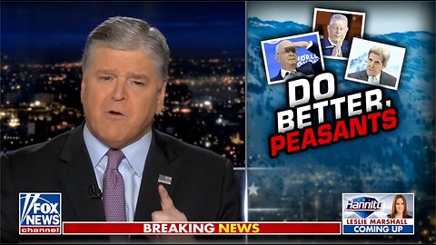 Hannity blasts Al Gore's bizarre climate rant in Davos