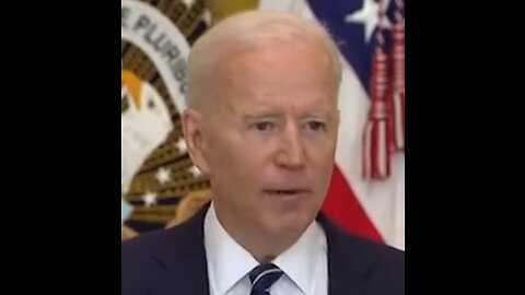 2021: Joe Biden forgets what he's talking about in press conference