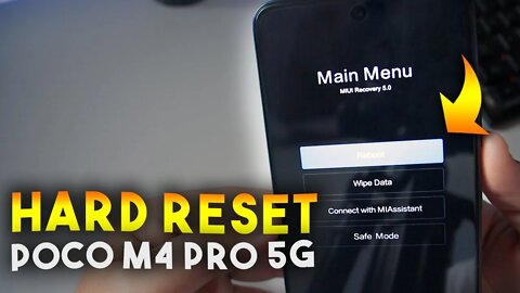 Como FORMATAR Poco M4 PRO 5G (PASSO A PASSO)