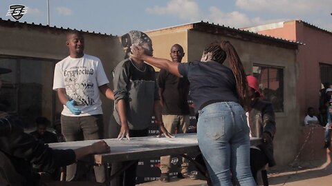 ESS VALHALLA #20 LESEGO VS LESEGO Jr (Female Slap Fight)(with Xhosa Commentary) Bra B and Bra Bara