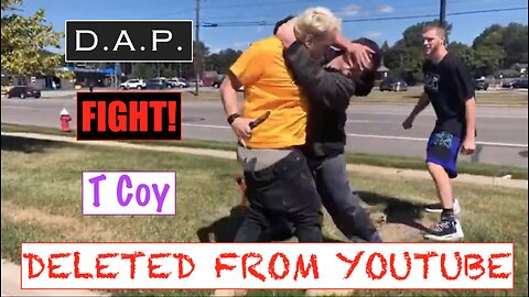 DAP INC & T Coy decoy confront SHARPIE GUY Predator Fight DELETED LIVE CATCH