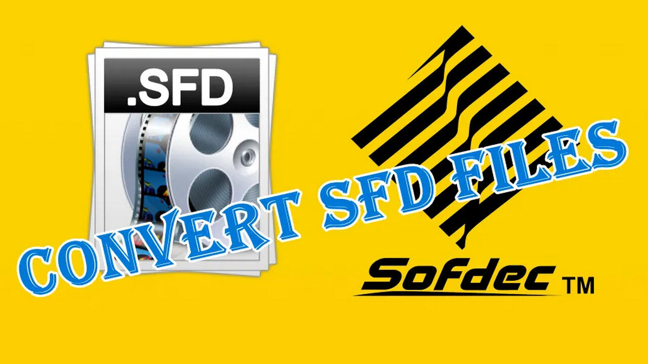 How to Batch Convert SFD Files?