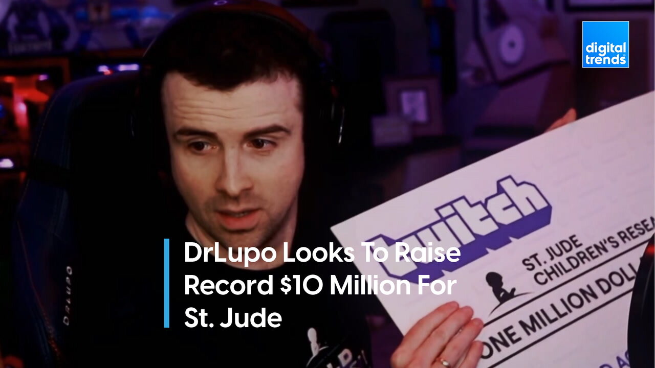 DrLupo Looks to Break Charity Record!