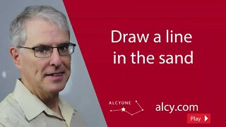 Draw a line in the sand