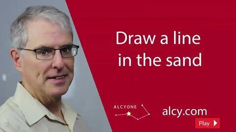 Draw a line in the sand