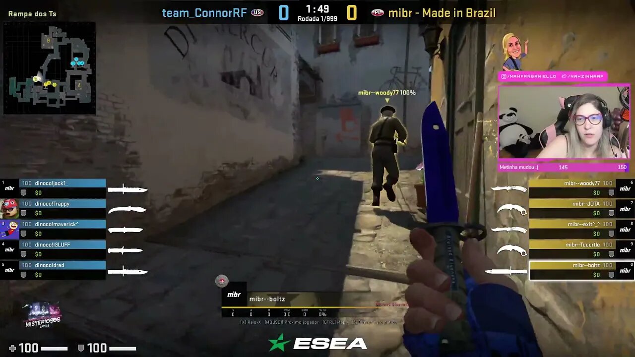 Tática no Round Faca F contra o mibr (nahzinhaa)