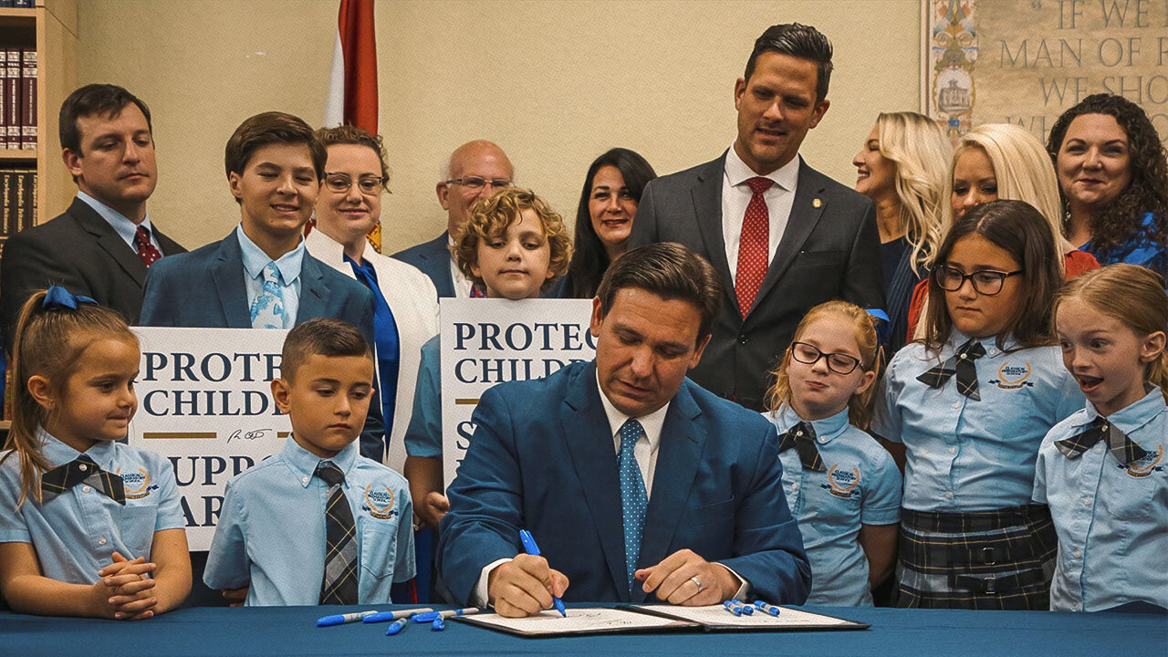 Liberals Are Big Mad That Ron Desantis Signed This Bill