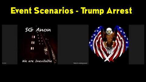 SGAnon Background "Event Scenarios - Trump Arrest"