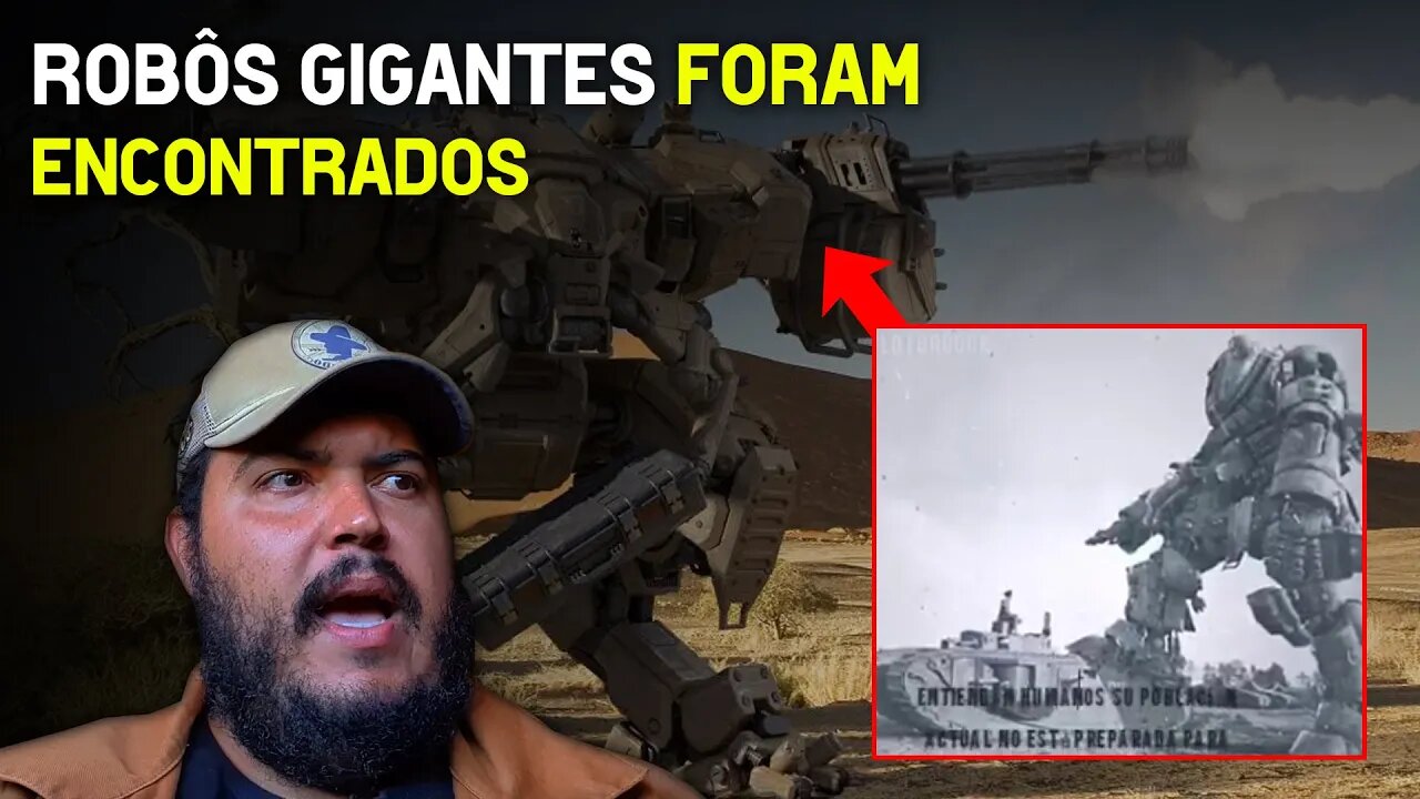 Robôs gigantes foram encontrados