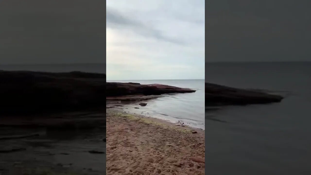 Red sand beaches