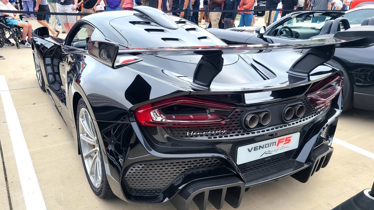 Hennessey Showcasing The Venom F5 Revolution ColdStarts,Revs Must Watch****