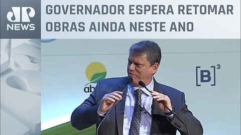 Tarcísio assina contrato para retomada das obras do Rodoanel em SP