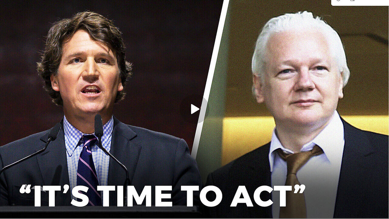 Tucker Carlson Responds to Julian Assange’s Release During Australia Speech