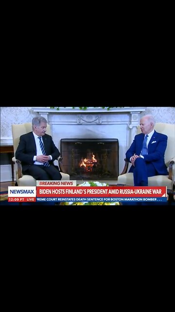 Finland President publicly HUMILIATES Biden during meeting