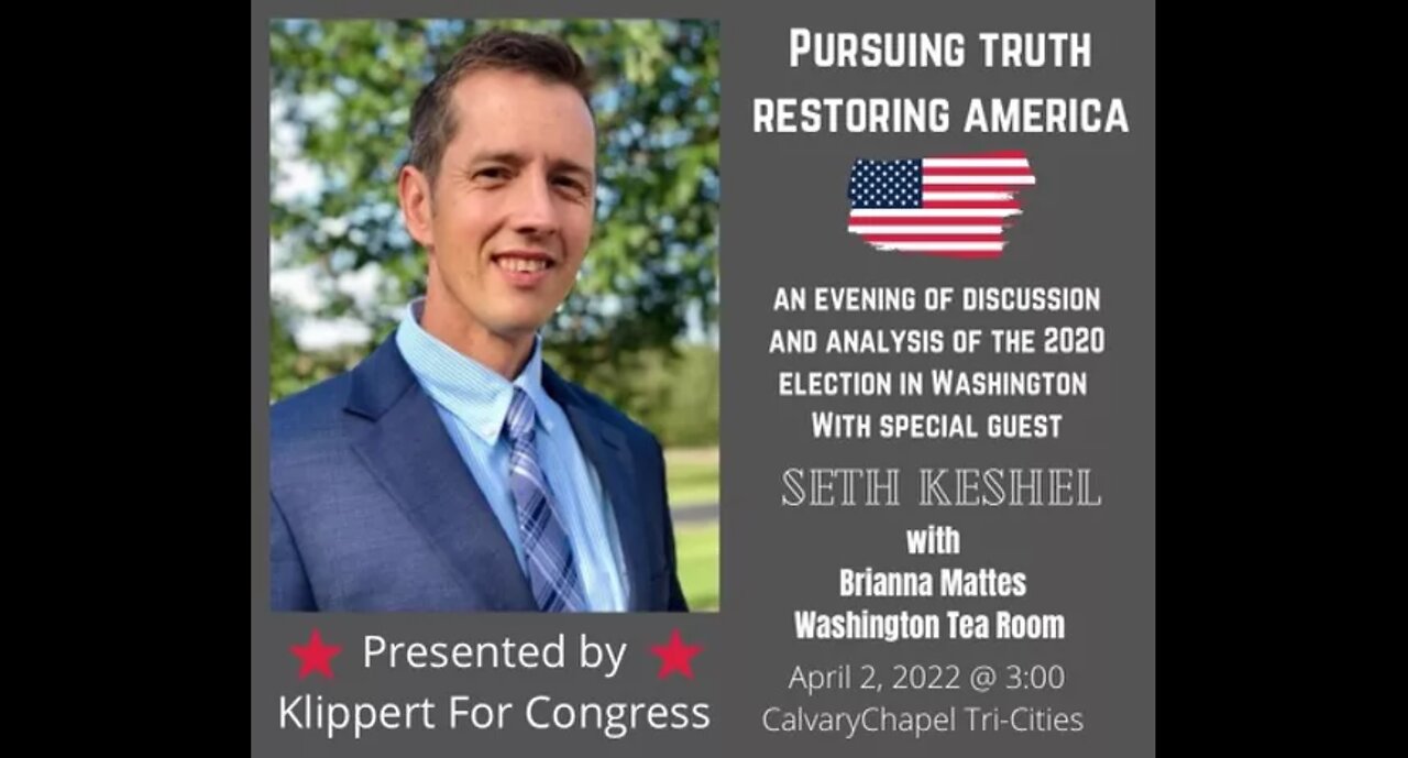 Pursuing Truth Restoring America (Analysis of the WA State 2020 Election) April 2nd, 2022