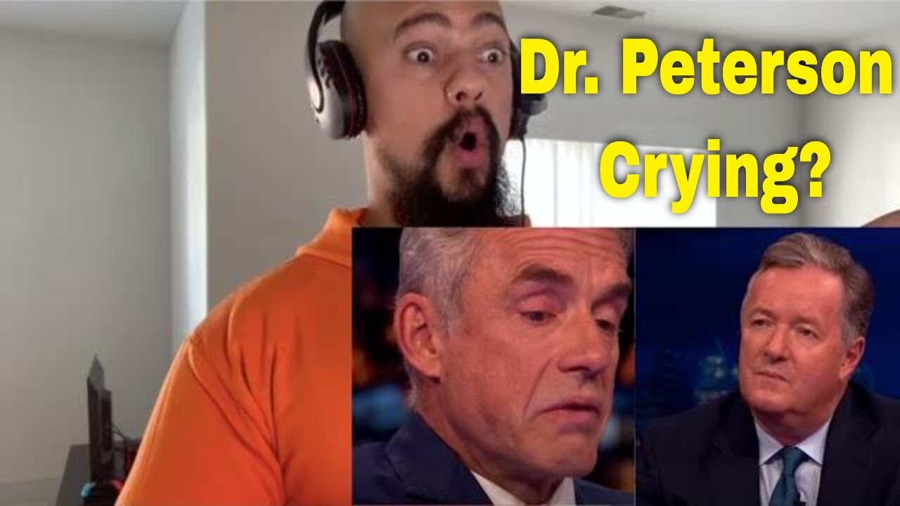 Jordan Peterson Piers Morgan Crying Reaction