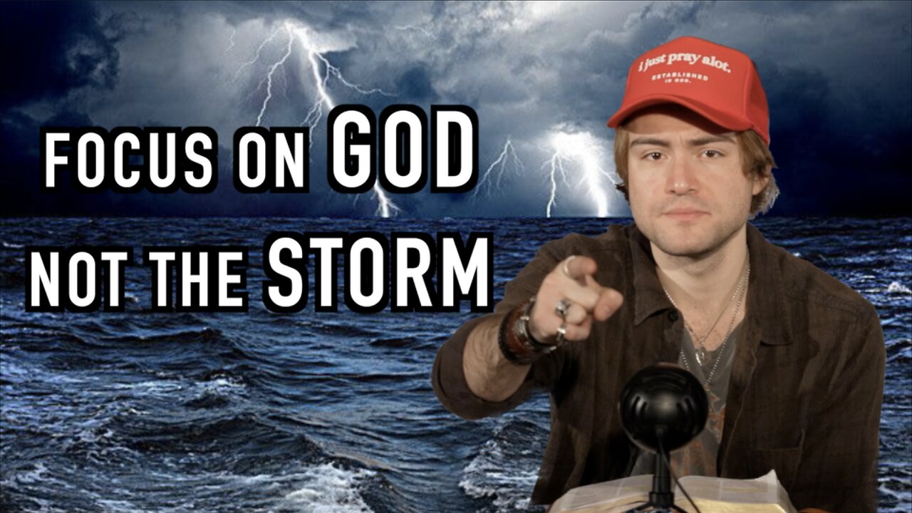 FOCUS ON GOD, NOT THE STORM | Bible Time with Charlie