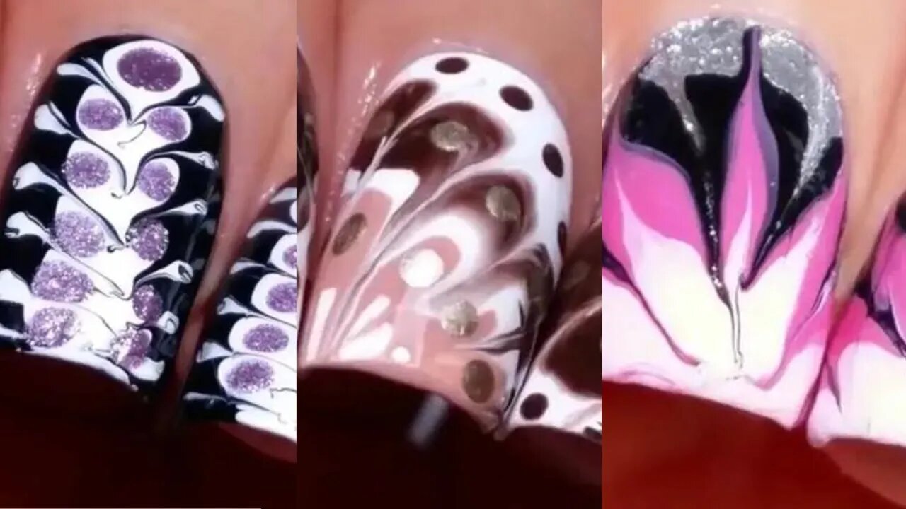 12 Drag Marble Designs 2022 💅Marble Nail Art Designs & Ideas 💅 Nail Designs ❤️#part1