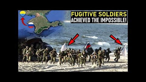 Finally this happened Hundreds of Russian soldiers left their camps and fled