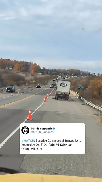 Safety Blitz In Orangeville Ontario