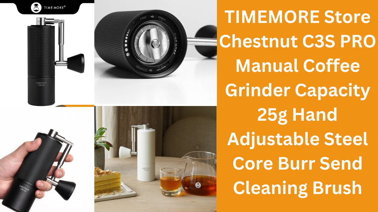 TIMEMORE Store Chestnut C3S PRO Manual Coffee Grinder