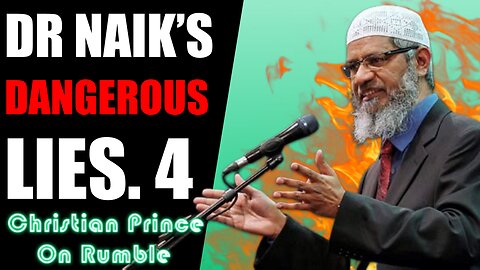 Zakir Naik Exposes Himself As Professional Liar (Again) part 4 - Christian Prince