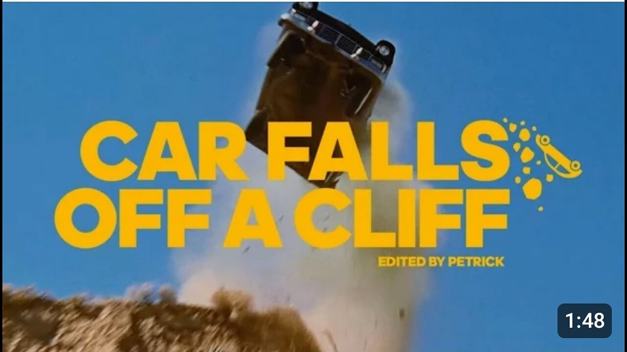 Car Falls Off a Cliff