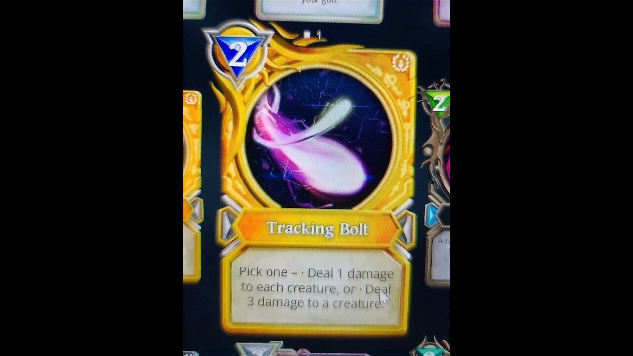 God's Unchained - heading to the forge to mint a gold tracking bolt