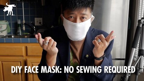 DIY Cloth Face Mask No Sewing Required