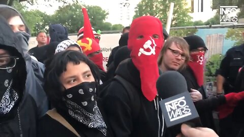 Antifa Communist March FAIL in Austin - The Alex Jones Channel - 2017