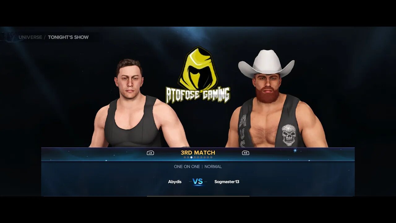 WWE2K23 AWF Week 3 Abydis Vs Sogmaster13