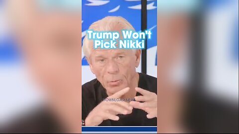Peter Navarro: Trump Won't Make Nikki Haley His VP - 1/19/24
