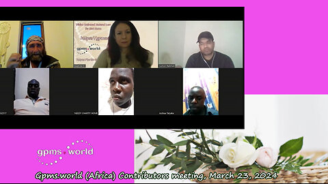 Gpms.world (Africa) Contributors meeting, March 24, 2024